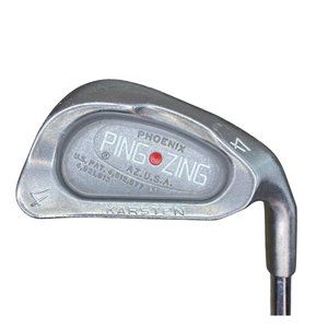Ping Zing 4 Iron Red Dot -Precision Rifle 5.5 Stiff Steel Shaft- 1° Flat Mens RH